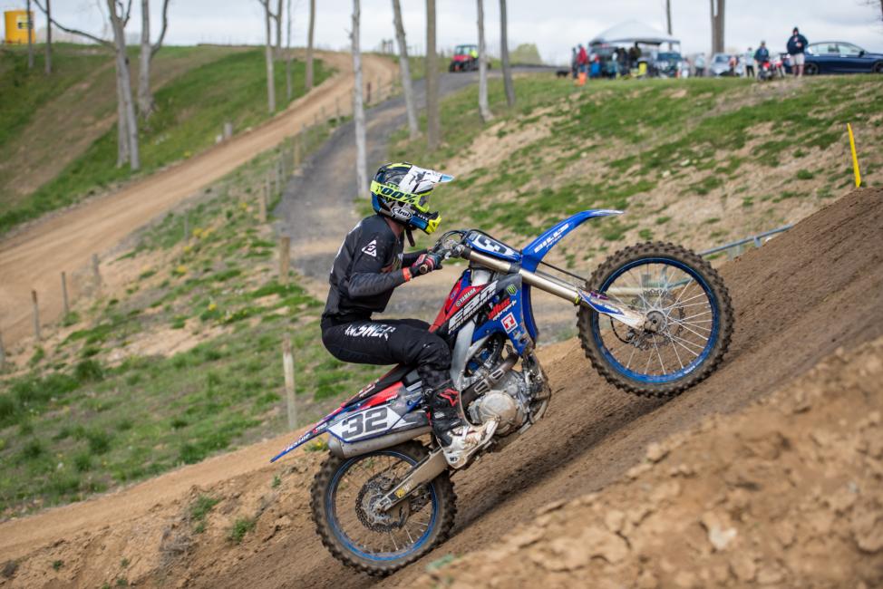 Kaden Amerine earned the 250 Pro Sport overall win on Saturday. Photo: 835media