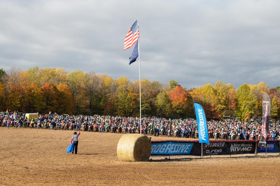 The GNCC Series will host two events at Ironman, and will look to close out the year on October 25-27 with what could be another record breaking year in Indiana. Photo: Ken Hill